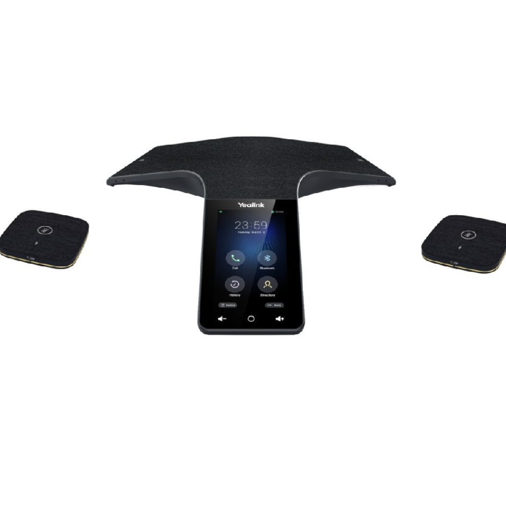 yealink cp965 ip conference phone w/cpw65 dect wireless microphones— new & refurbished yealink cp965 ip conference phone w/cpw65 dect wireless microphones— new & refurbished